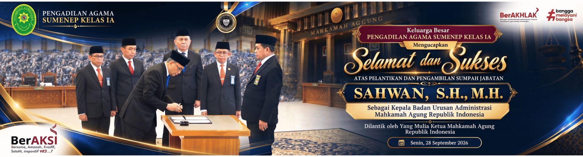 Ucapan Pelatikan KA BUA